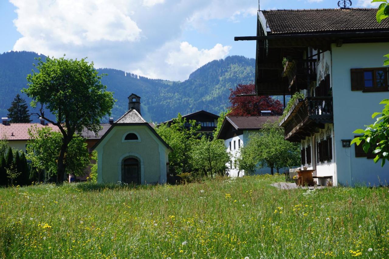Landhaus Pichler Mit Sauna Ruhpolding Eksteriør bilde